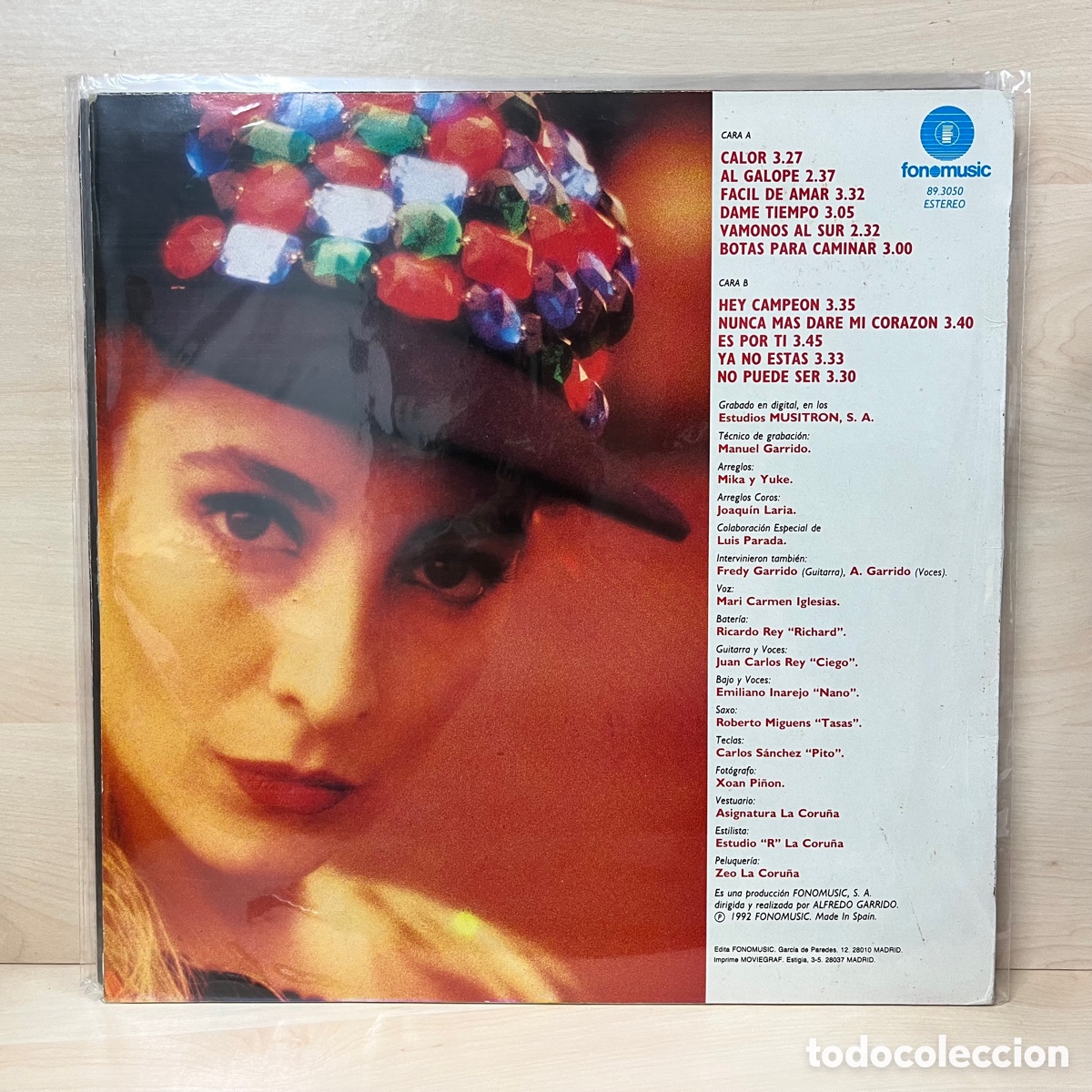Discos de vinilo: Pecado - Calor (LP, Album) - Foto 2