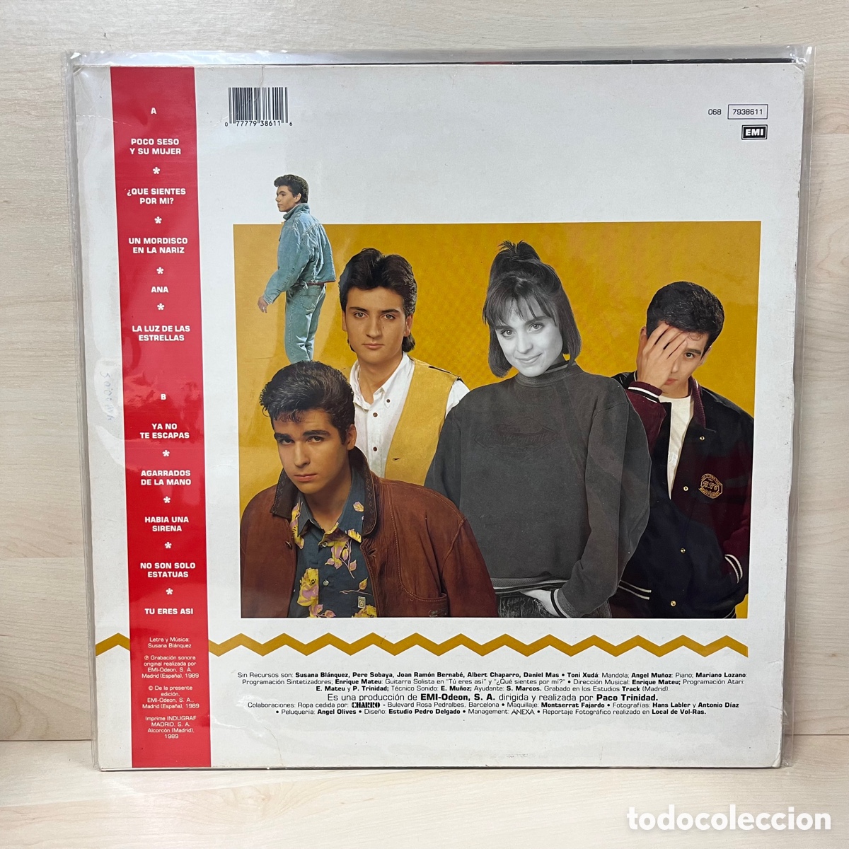 Discos de vinilo: Sin Recursos - Sin Recursos (LP) - Foto 2