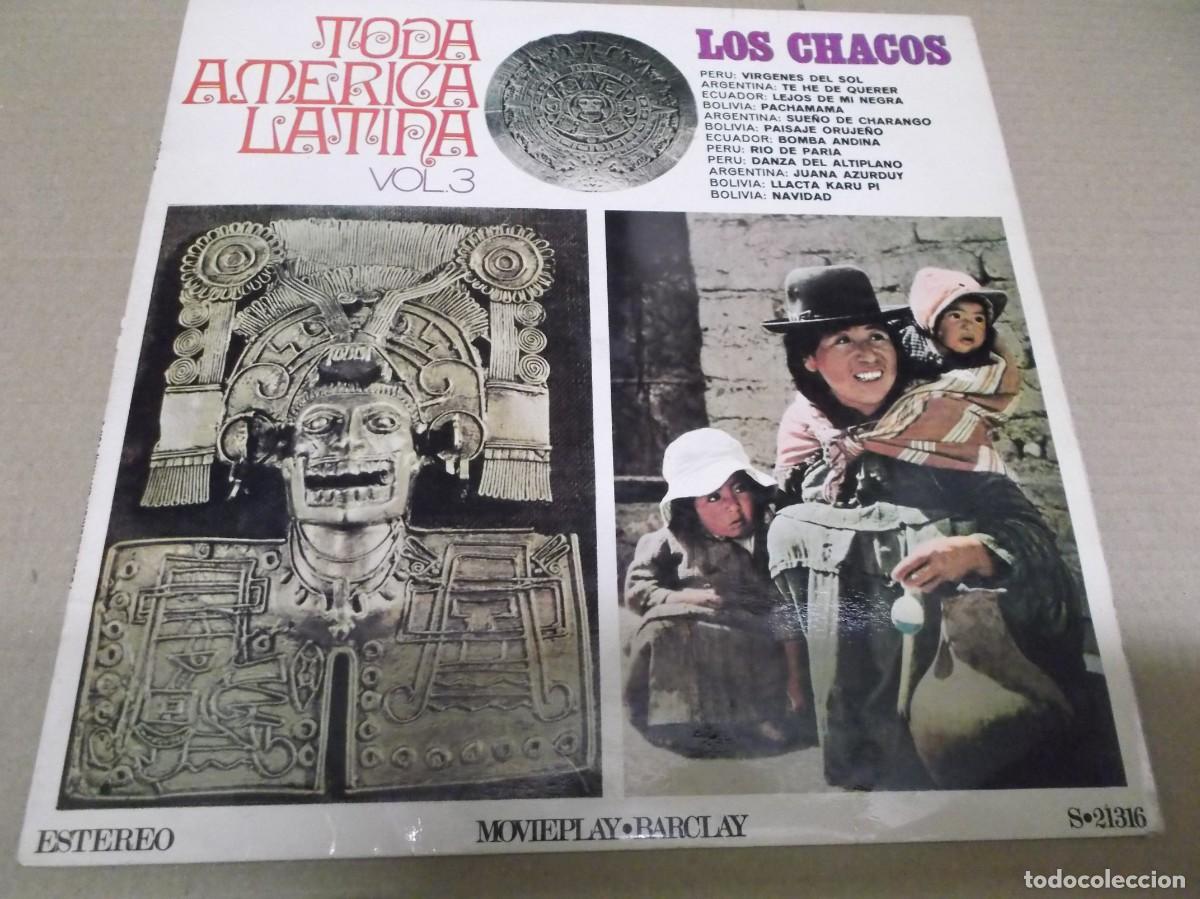 Disques de vinyle: LOS CHACOS (LP) TODA AMERICA LATINA VOL. 3 A&Ntilde;O 1971
