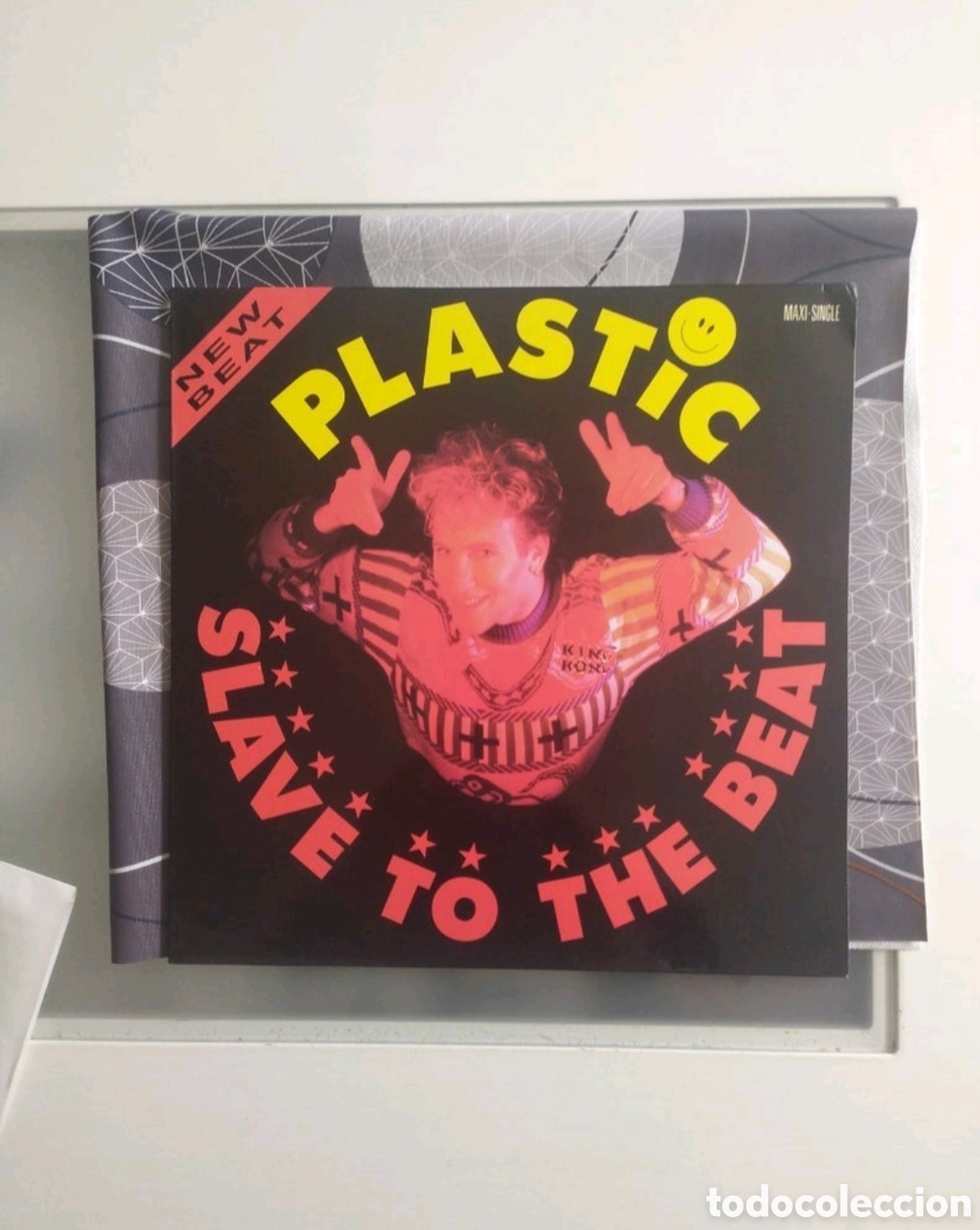 Discos de vinilo: Maxi single Plastic (Plastic Bertrand). Slave To The Beat - Foto 1