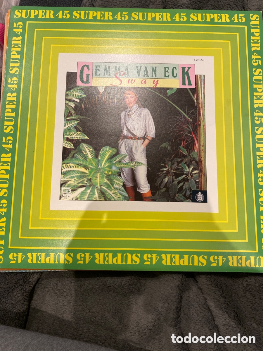 Discos de vinilo: GEMMA VAN ECK - SWAY MAXI SINGLE SPAIN 1983 - Foto 1