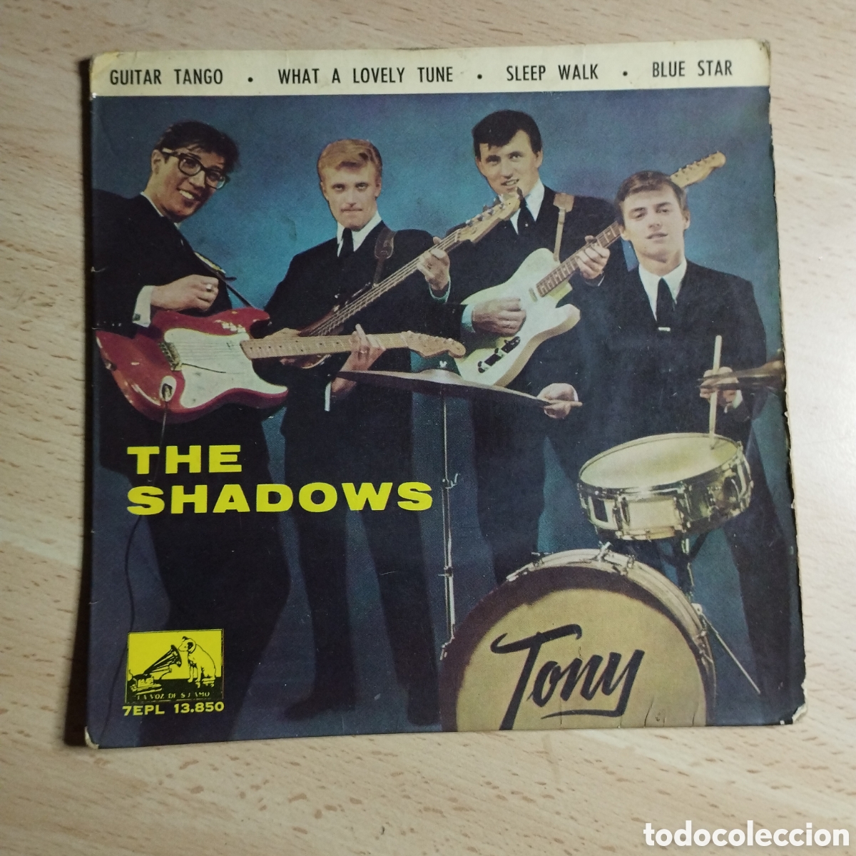 Discos de vinilo: EP 7&rdquo; The Shadows 1963 Guitar tango + 3. - Foto 1