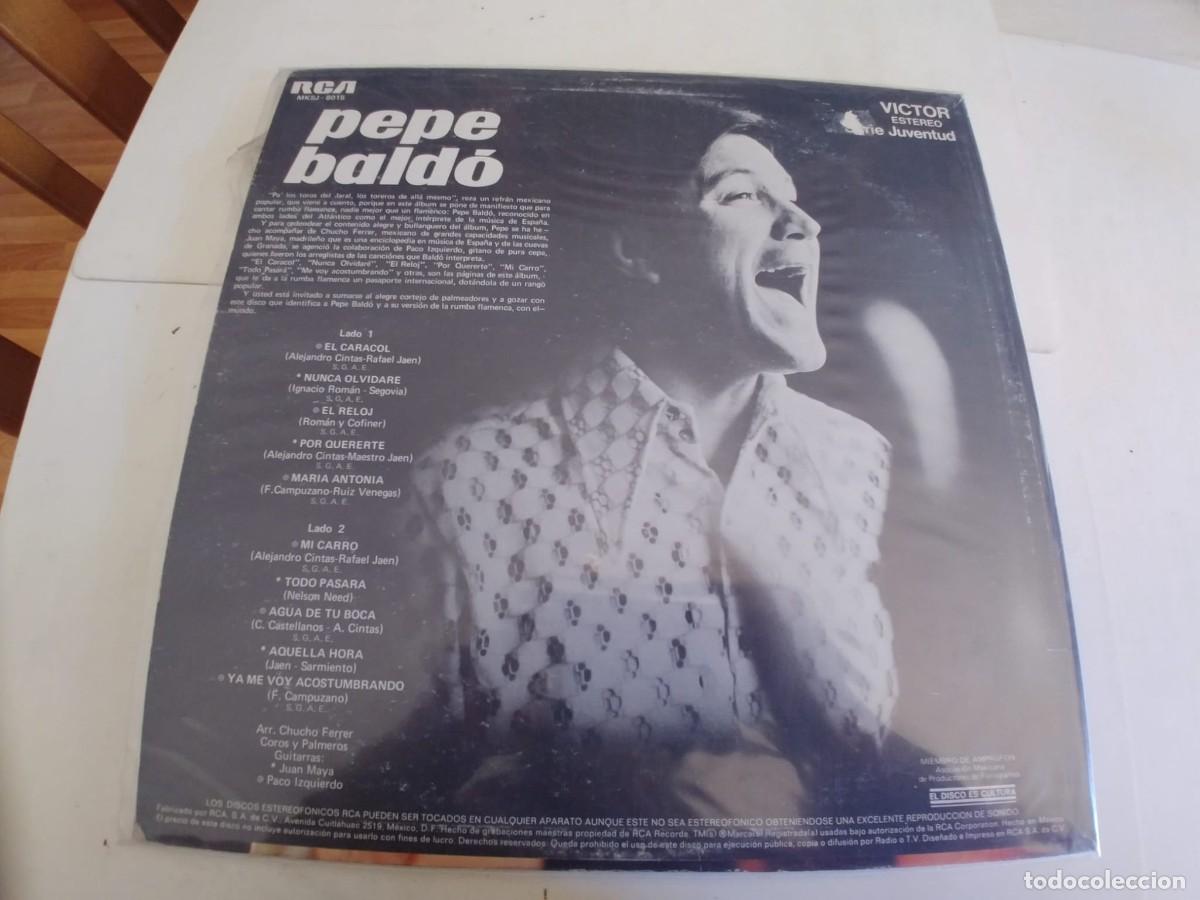 Discos de vinilo: PEPE BALDO-LP RUMBA FLAMENCA - Foto 2