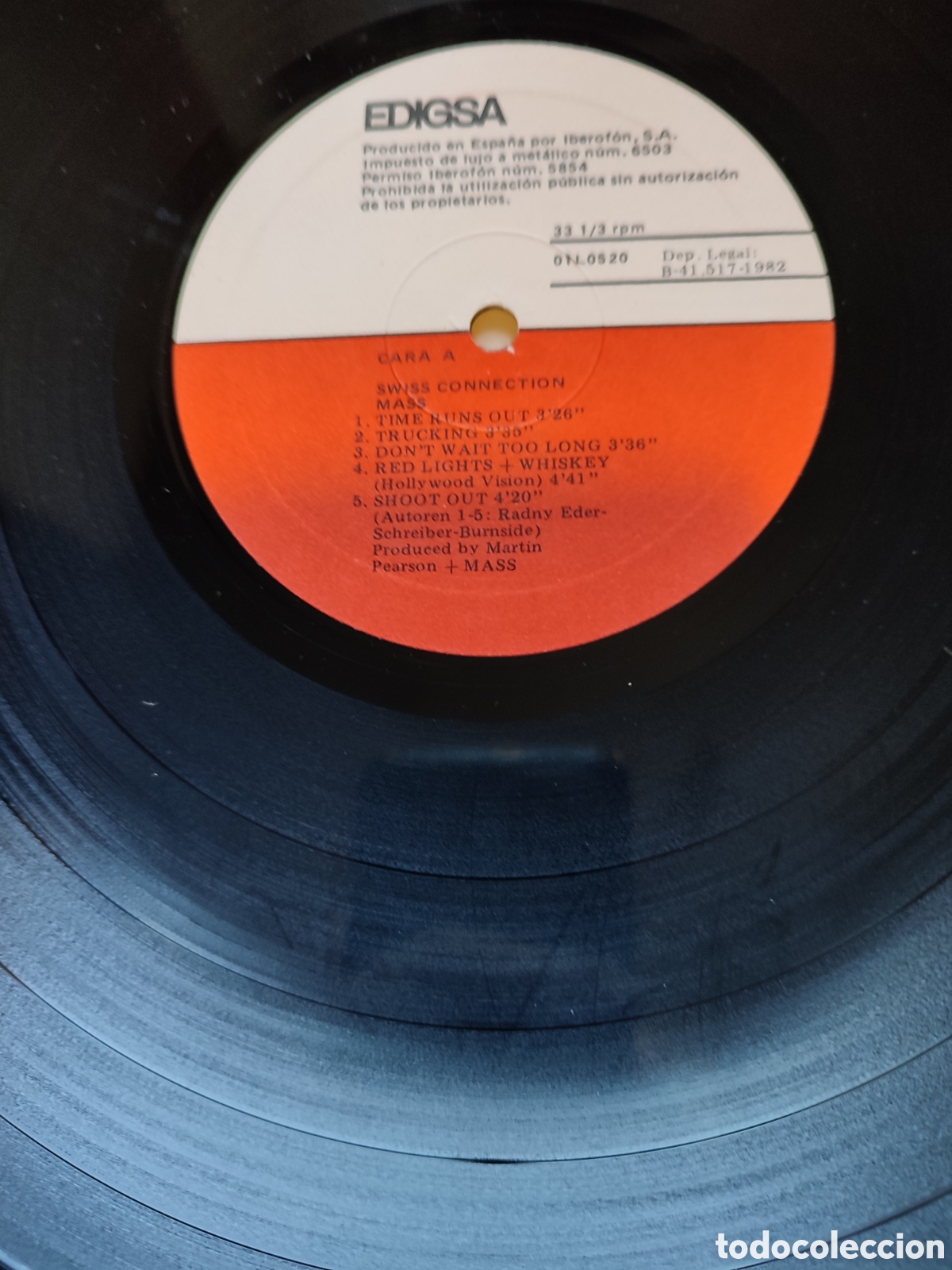 Discos de vinilo: Mass - Swiss Connection - Foto 3