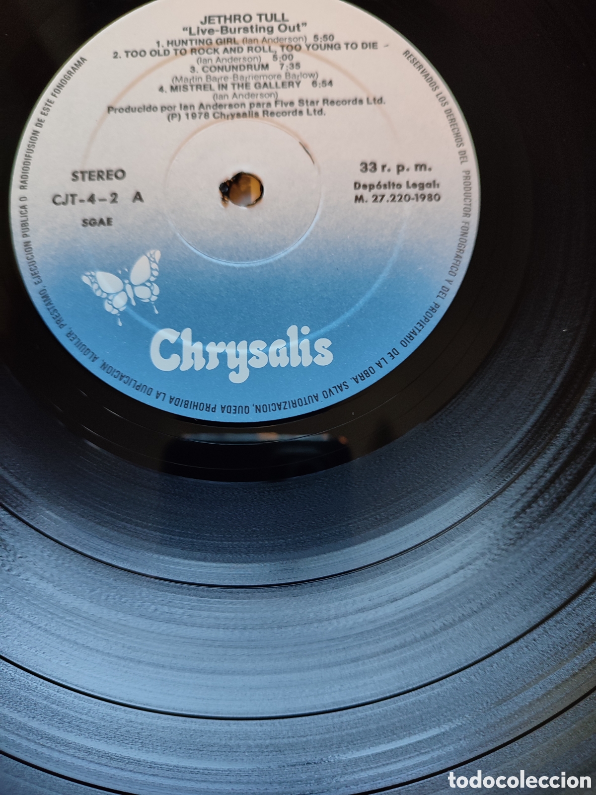 Discos de vinilo: Jethro Tull - Bursting out - Foto 8