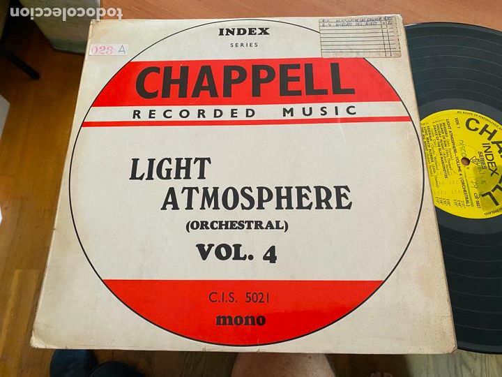 Discos de vinilo: LIGHT ATMOSPHERE VOL 4. CHAPELL LP (B-36) - Foto 1