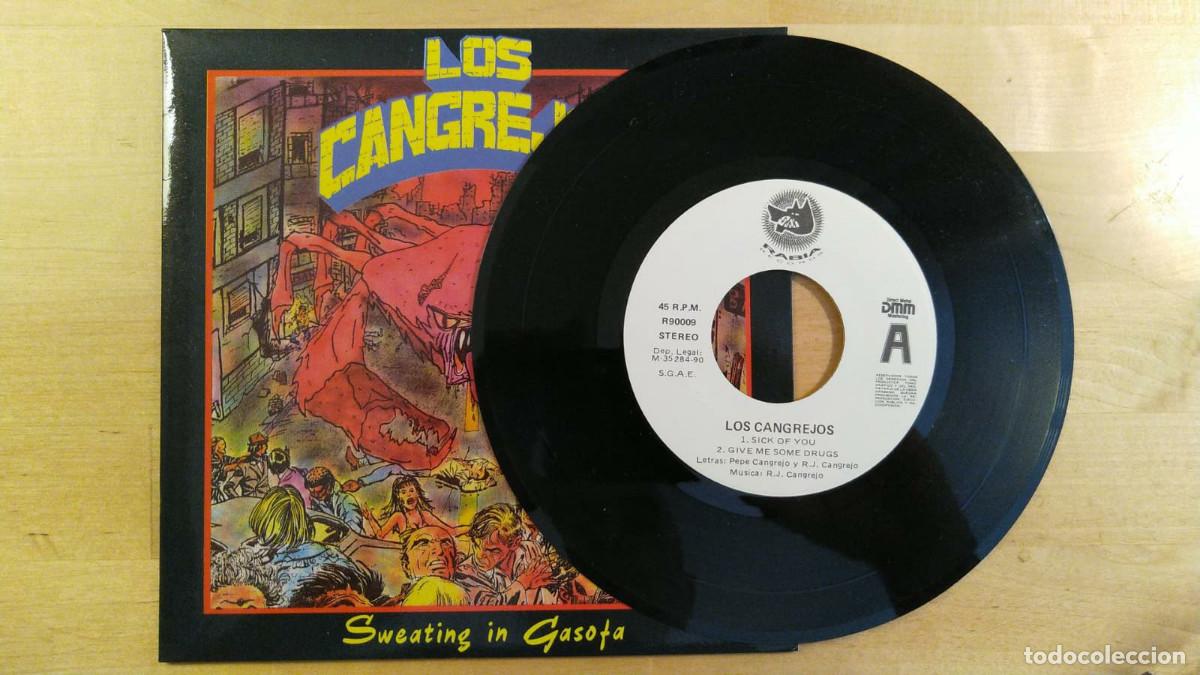 Discos de vinilo: Los Cangrejos - Sweating In Gasofa - Foto 2