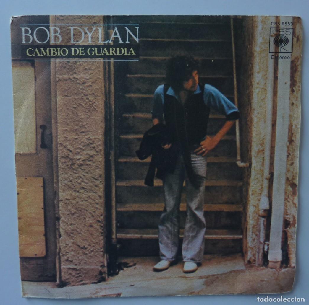 Discos de vinilo: BOB DYLAN // CAMBIO DE GUARDIA // 1978 // SINGLE - Foto 1