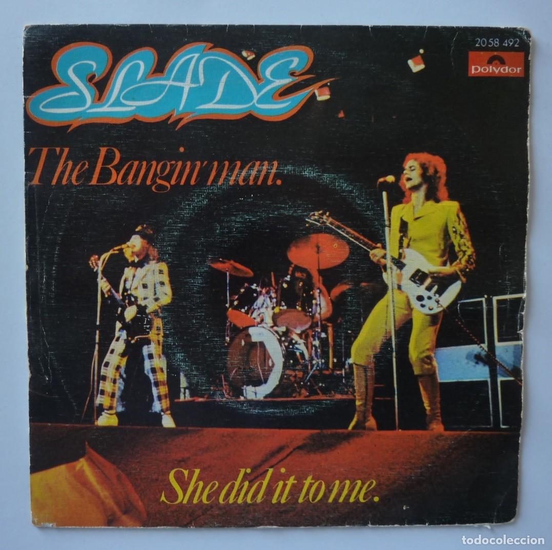 Discos de vinilo: SLADE // THE BANGINMAN // 1974 // SINGLE - Foto 1