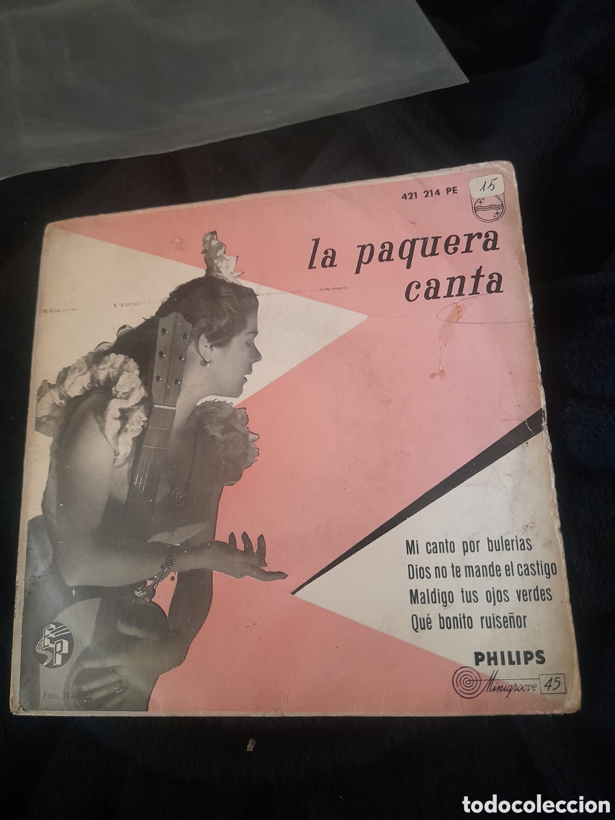 Discos de vinilo: Vinilo, La Paquera canta - Foto 1