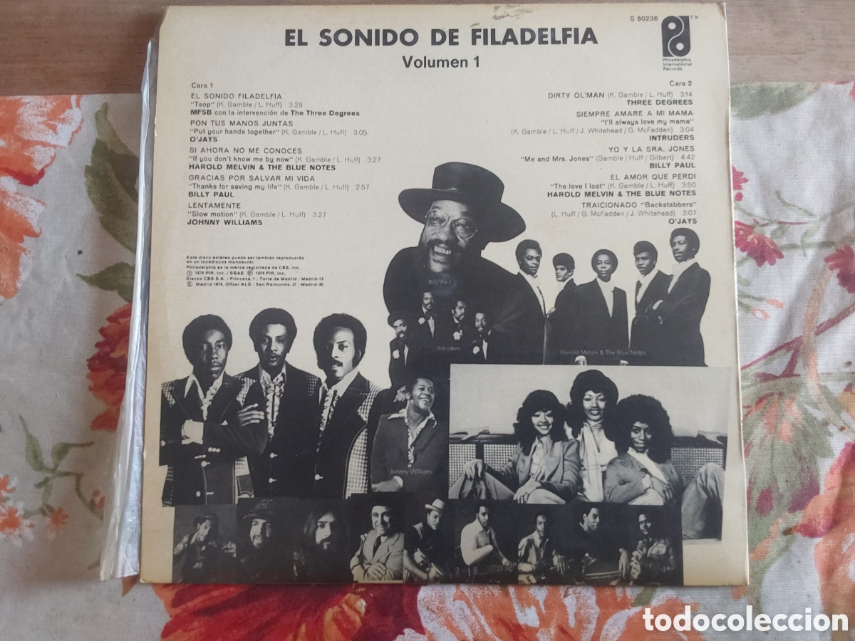 Discos de vinilo: VINILO EL SONIDO DE FILADELFIA VOL 1 - Foto 1