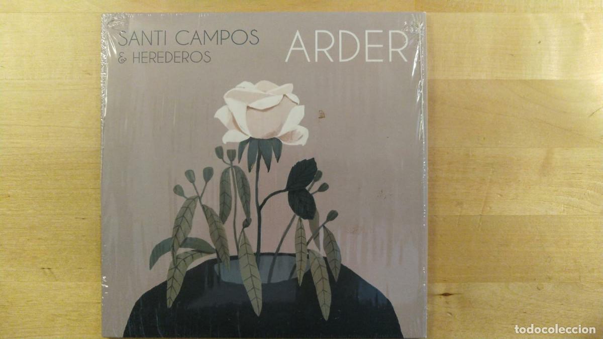 Discos de vinilo: Santi Campos & Herederos - Arder - Foto 1