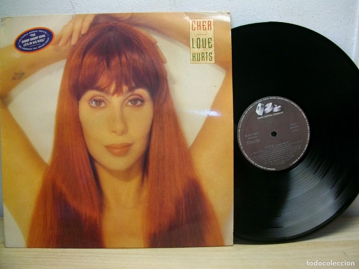 Discos de vinilo: Cher &ndash; Love Hurts LP 1991 - Foto 1