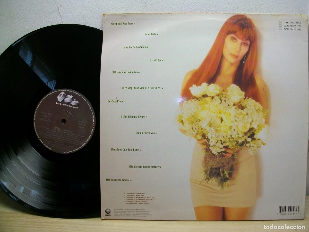 Discos de vinilo: Cher &ndash; Love Hurts LP 1991 - Foto 2