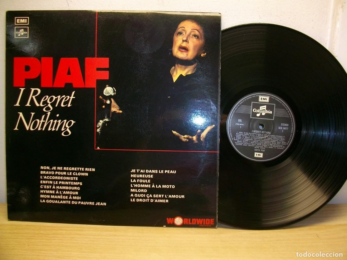Discos de vinilo: Edith Piaf &ndash; I Regret Nothing LP - Foto 1