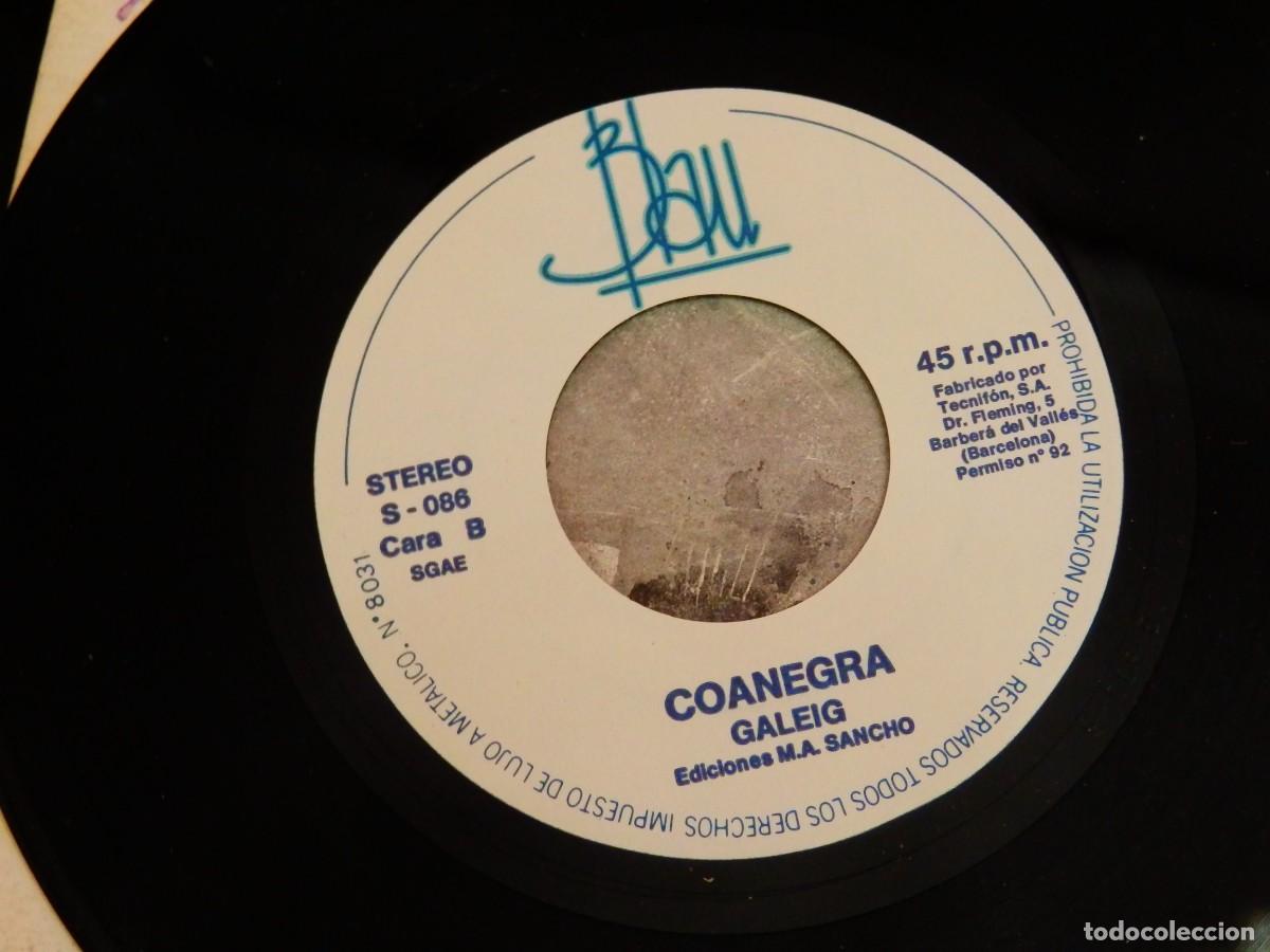 Discos de vinilo: COANEGRA * Single SAvenc / Galeig * 1991 * Rare - Foto 2