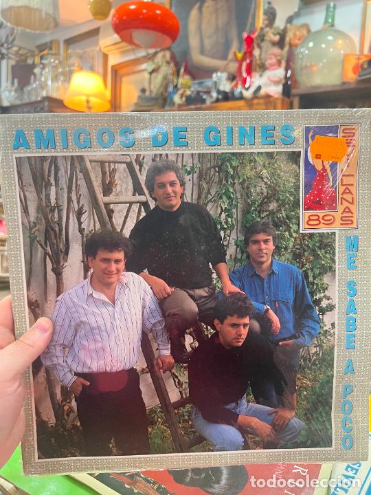 Discos de vinilo: LP AMIGOS DE GINES - ME SABE A POCO - Foto 1