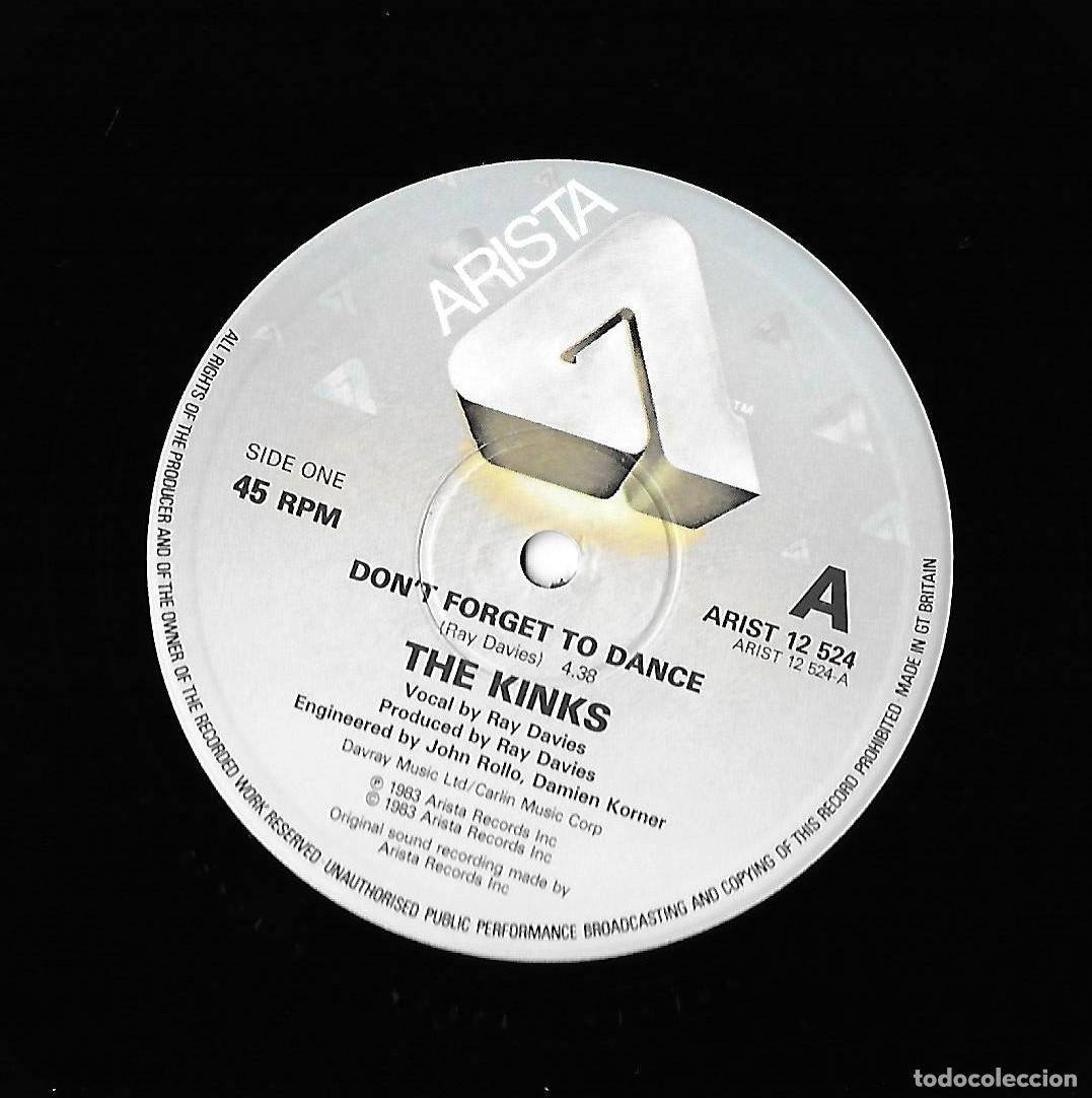 Discos de vinilo: KINKS, THE: DON&acute;T FORGET TO DANCE / BERNADETTE. ORIGINAL U.K. - Foto 3