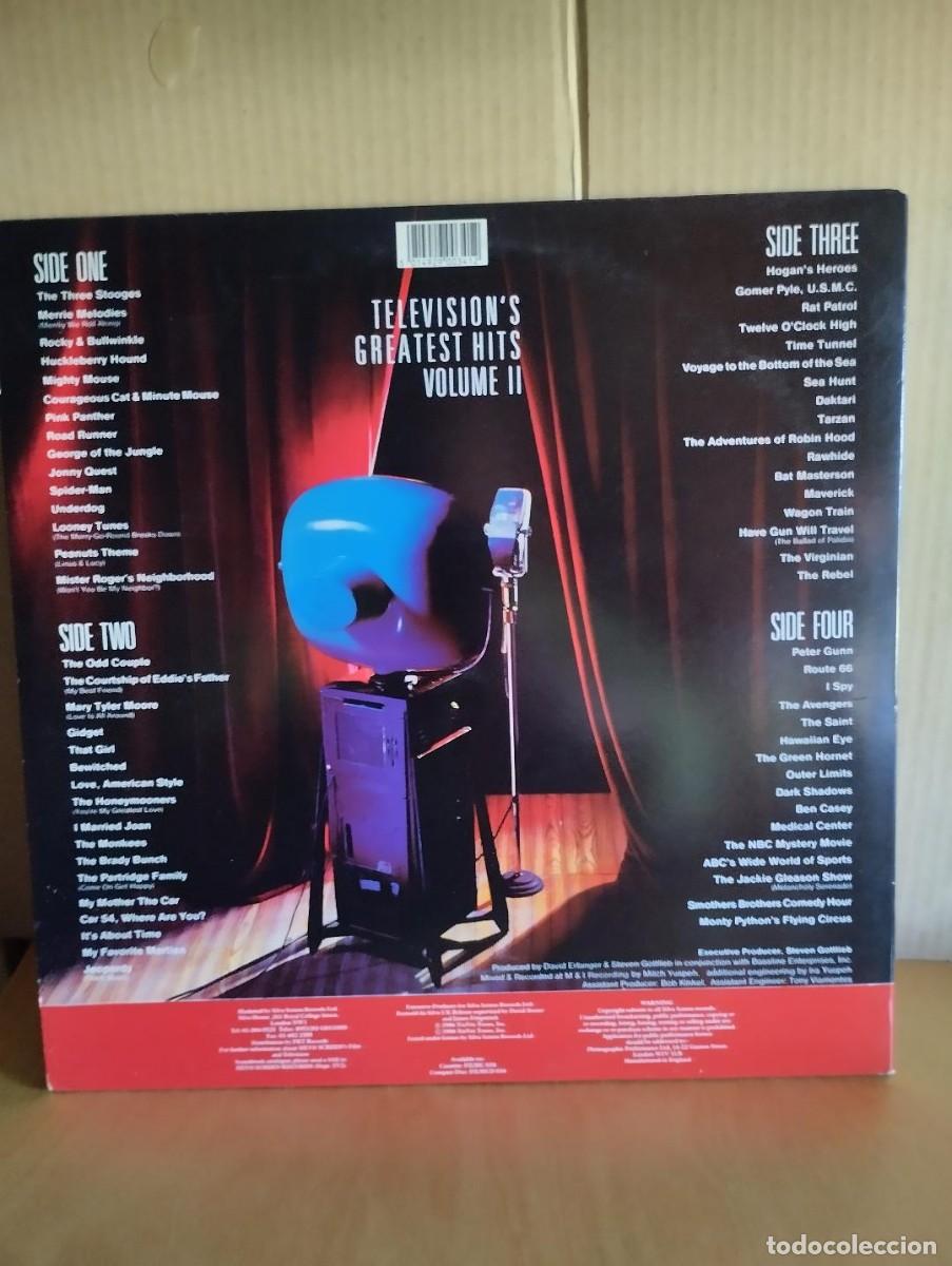 Discos de vinilo: TELEVISION&acute;S GREATEST HITS VOLUME II - Foto 2