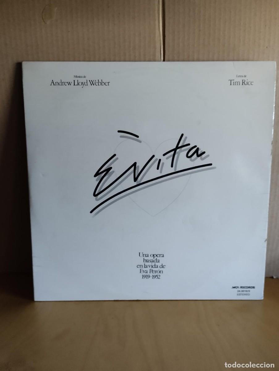 Discos de vinilo: ANDREW LLOYD WEBBER ---- EVITA - Foto 1