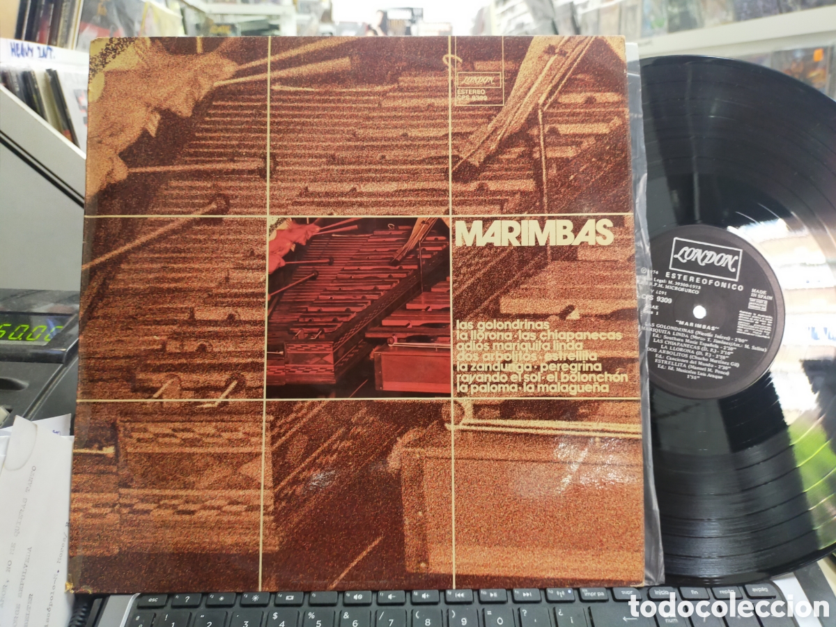 Disques de vinyle: Marimbas lp Espa&ntilde;a 1974
