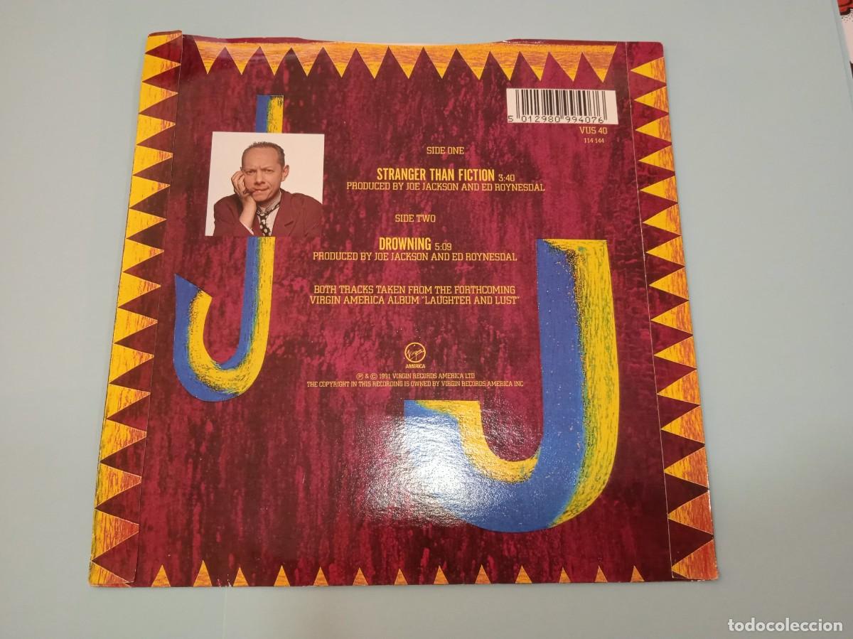 Discos de vinilo: Single Joe Jackson - Stranger Than Fiction - Foto 2