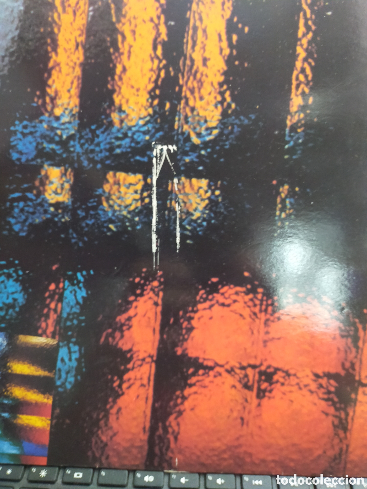 Discos de vinilo: Michael brook,eno & Daniel lanois LP Hybrid 1985 - Foto 2
