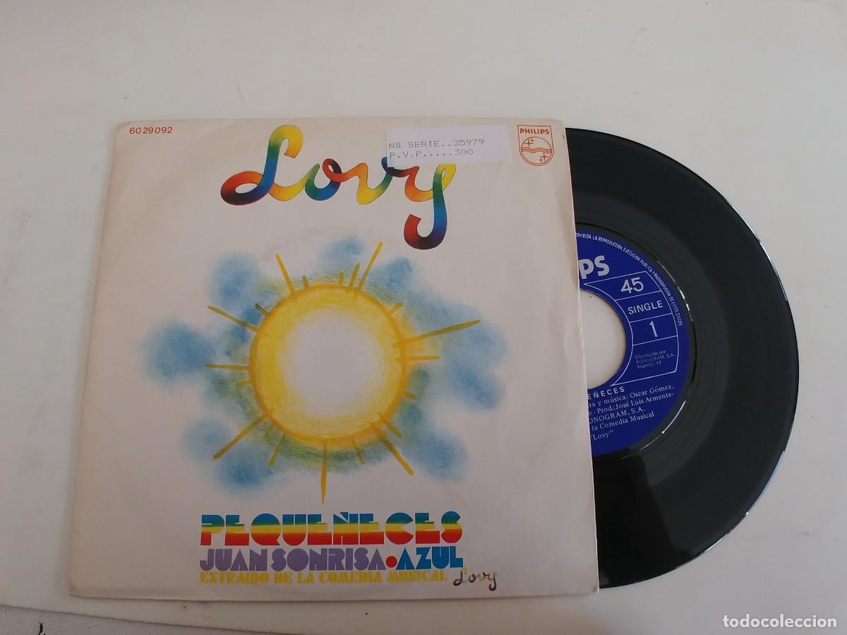 Discos de vinilo: PEQUE&Ntilde;ECES-SINGLE JUAN SONRISA - Foto 1