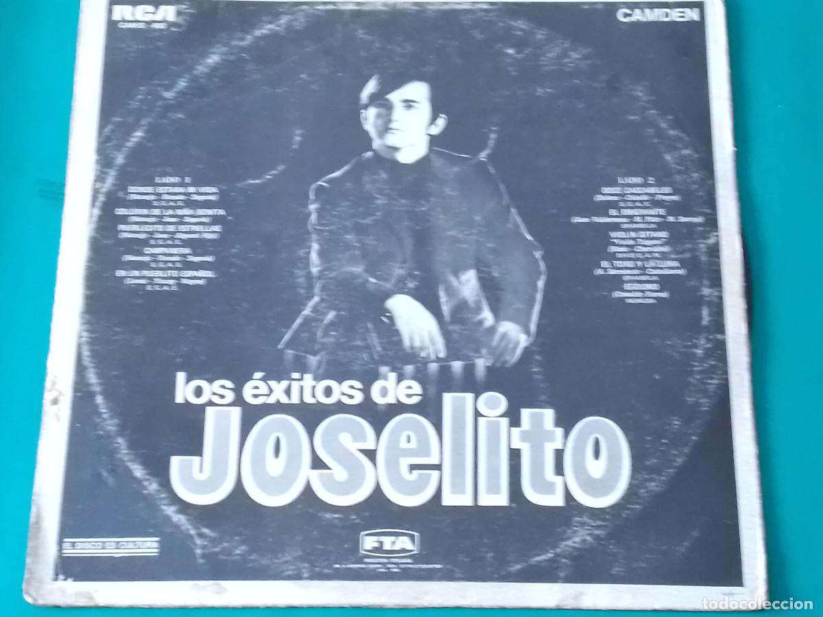Discos de vinilo: Los exitos de JOSELITO - MADE IN PERU - Foto 2