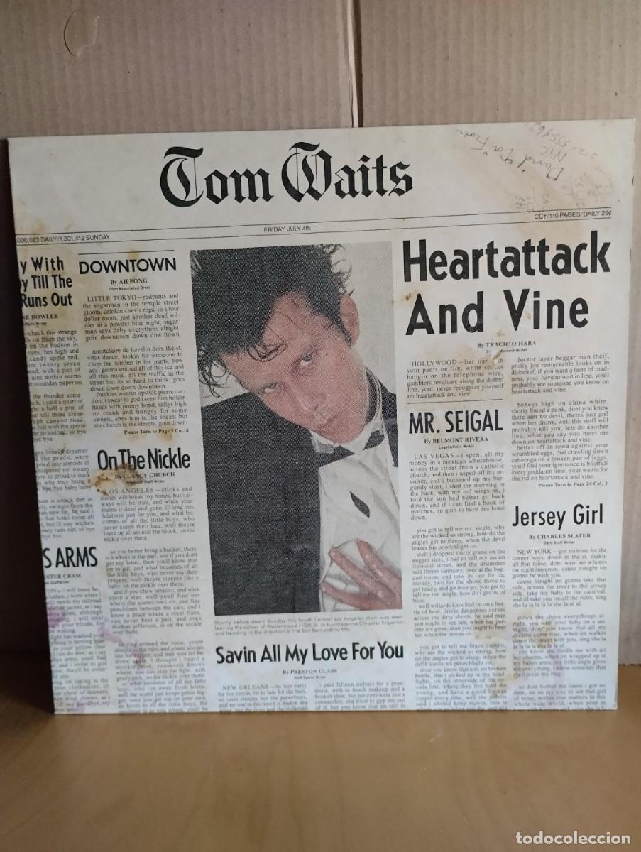 Discos de vinilo: TOM WAITS ---- HEARTATTACK AND VINE - Foto 1