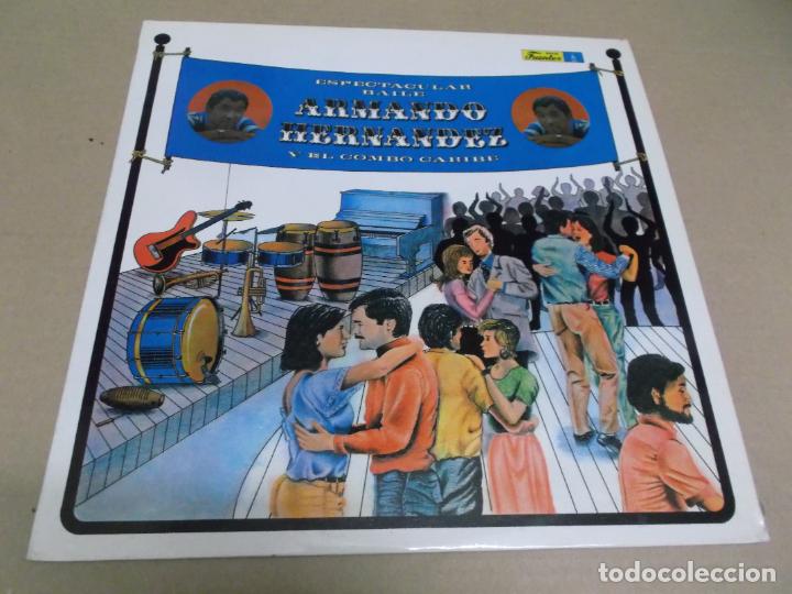 Vinyl records: ARMANDO HERNANDEZ Y EL COMBO CARIBE (LP) ESPECTACULAR BAILE A&Ntilde;O &ndash; 1988