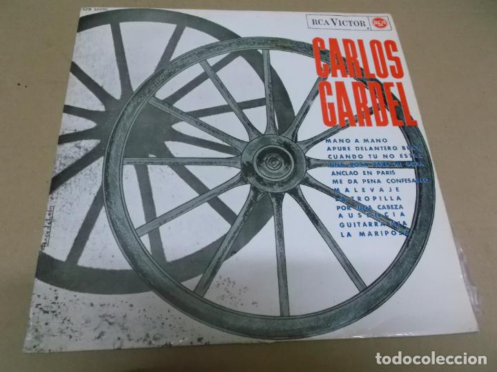 Discos de vinilo: CARLOS GARDEL (LP) IDEM RCA A&Ntilde;O &ndash; 1965 - Foto 1