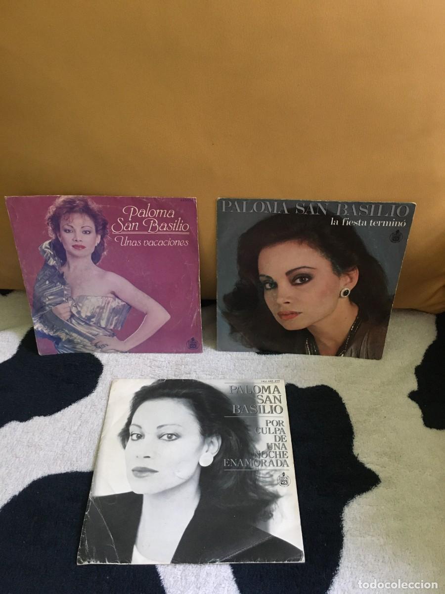 Discos de vinilo: Paloma San Basilio x 3 - Foto 1