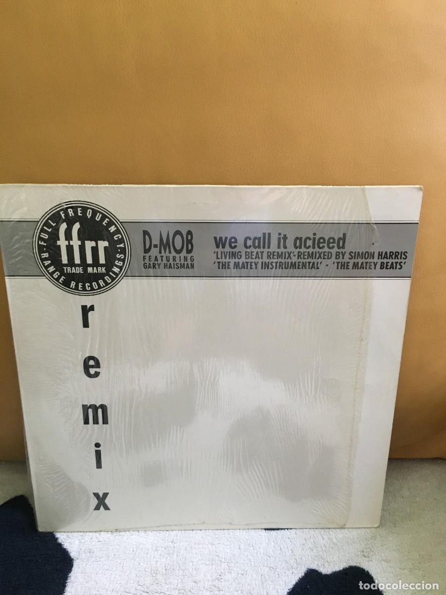 Discos de vinilo: D-Mob Featuring Gary Haisman &lrm;&ndash; We Call It Acieed (Remix) - Foto 1
