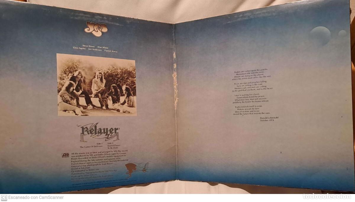 Discos de vinilo: Yes &lrm;&ndash;- Relayer vinilo - Foto 2