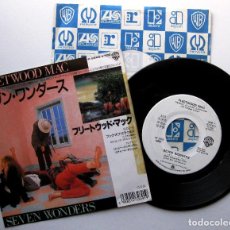 Discos de vinilo: FLEETWOOD MAC - SEVEN WONDERS - SINGLE WARNER BROS. RECORDS 1987 PROMO JAPAN JAPON BPY