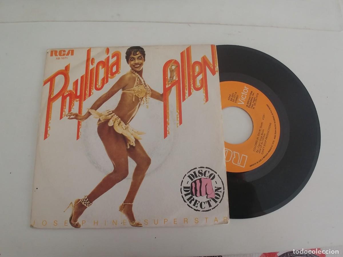 Discos de vinilo: PHYLICIA ALLEN-SINGLE JOSEPHINE SUPERSTAR - Foto 1