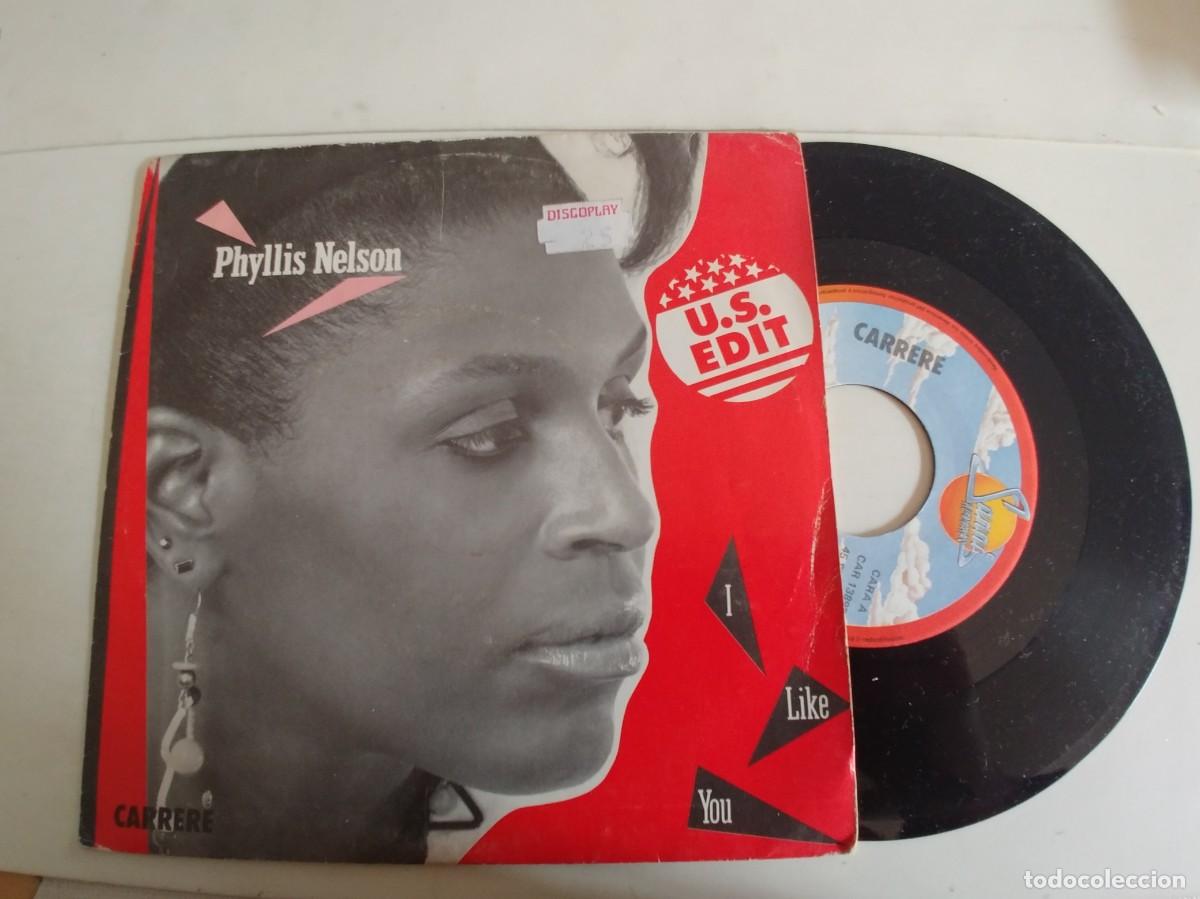 Discos de vinilo: PHYLLIS NELSON-SINGLE I LIKE YOU - Foto 1