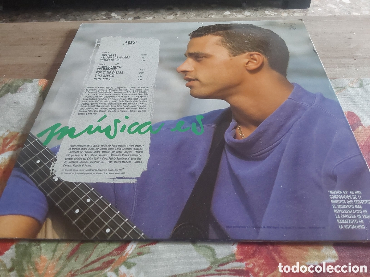 Discos de vinilo: VINILO EROS RAMAZZOTTI - Foto 2