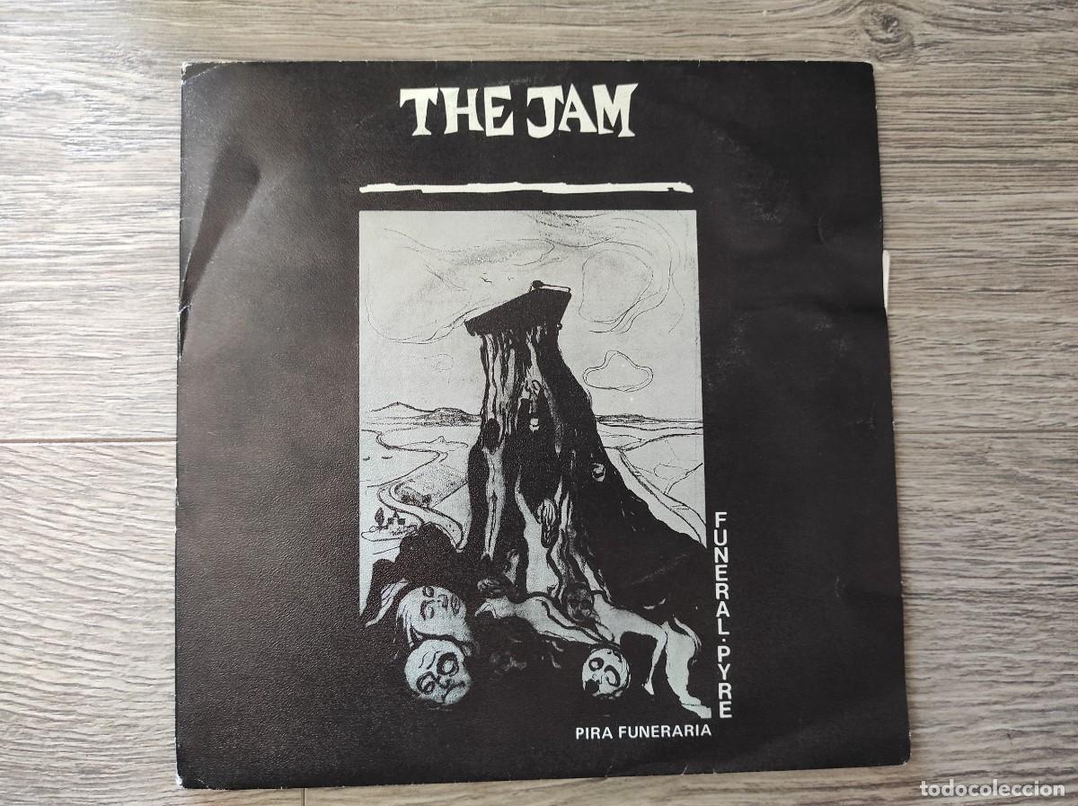 Discos de vinilo: THE JAM - FUNERAL PYRE - EDICION ESPA&Ntilde;OLA - POLYDOR 1981 - Foto 1