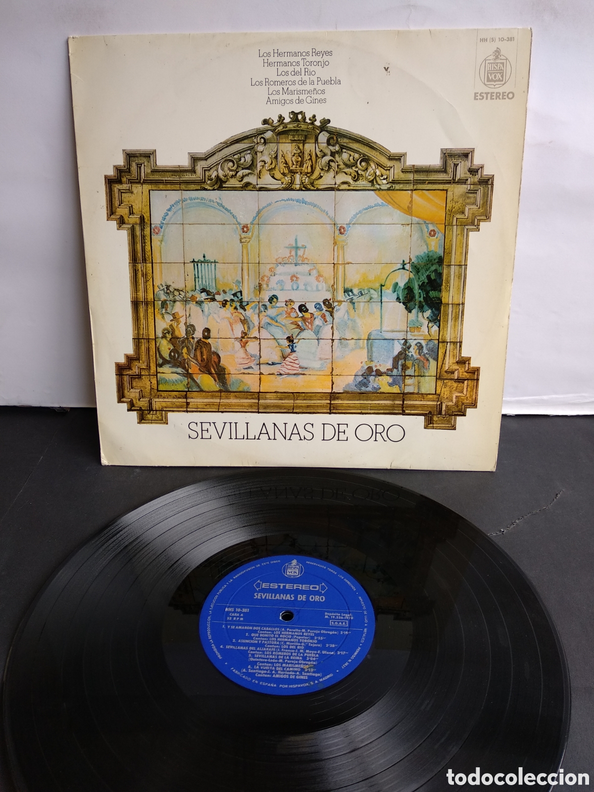 Discos de vinilo: *SEVILLANAS DE ORO, SPAIN, HISPAVOX, 1970, A2 - Foto 1