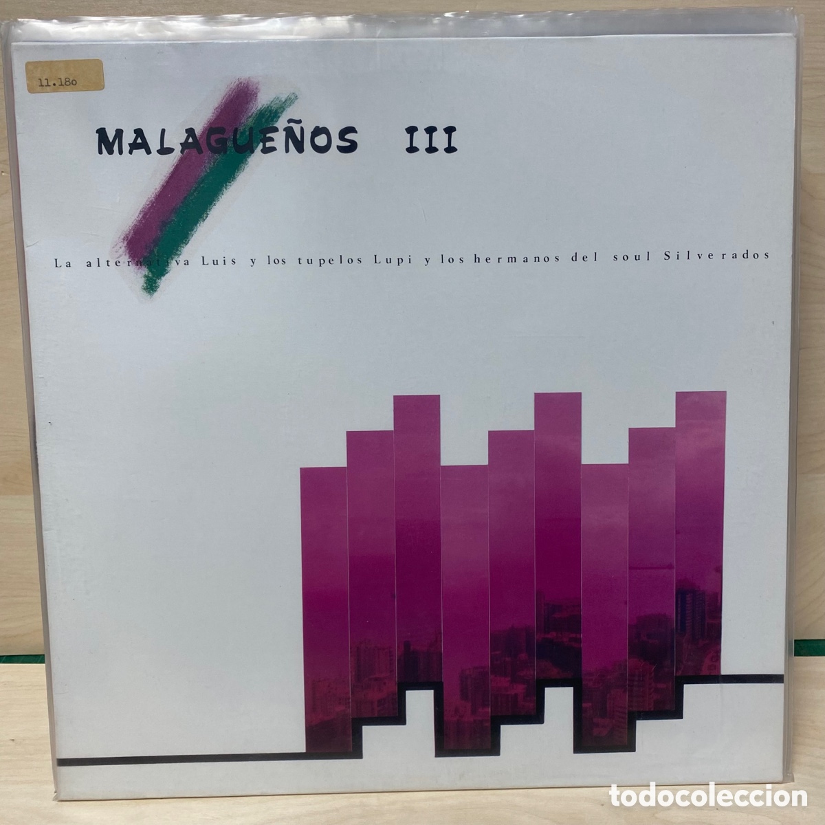 Discos de vinilo: Varios - Malague&ntilde;os III (LP, Comp) - Foto 1
