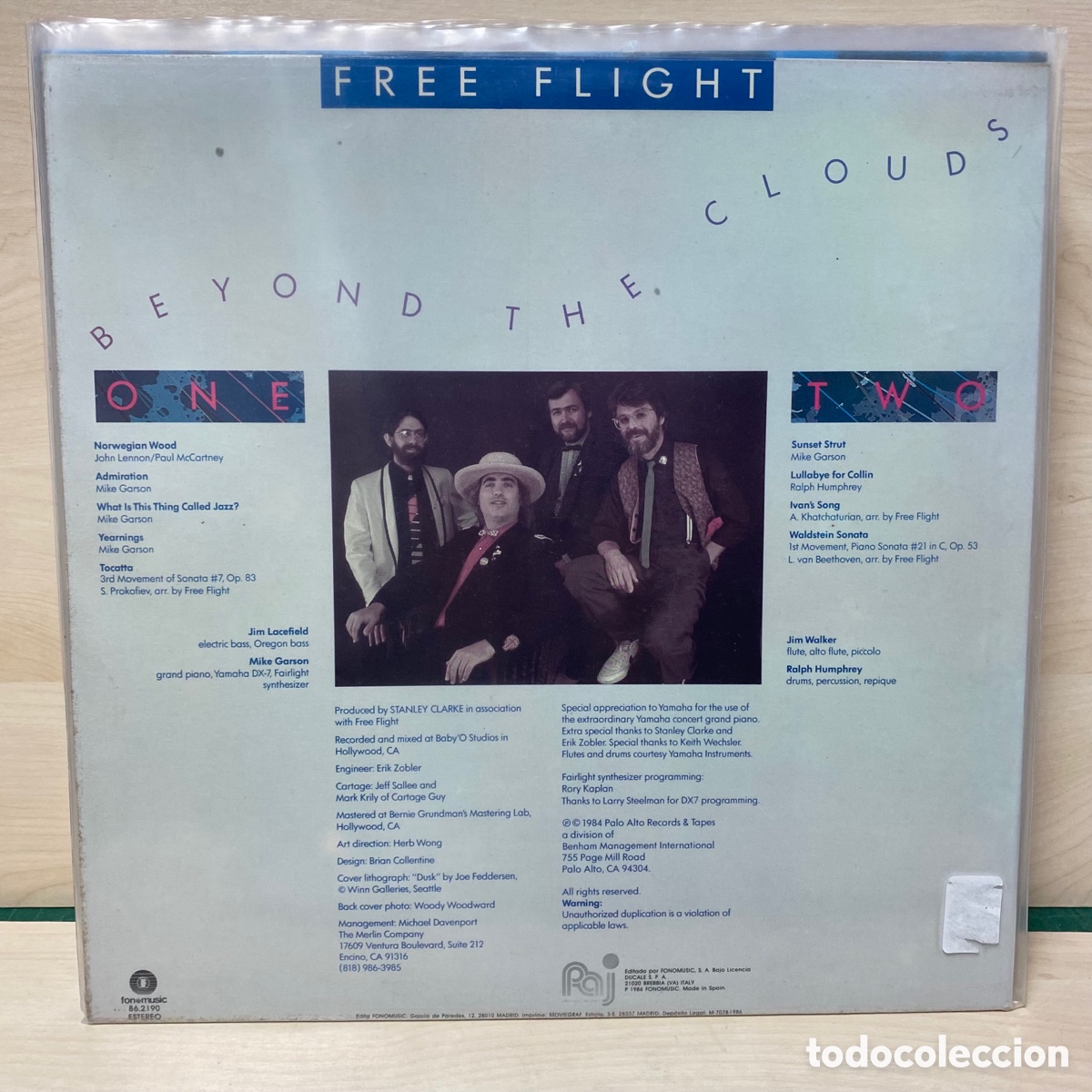 Discos de vinilo: Free Flight - Beyond The Clouds (LP, Album) - Foto 2