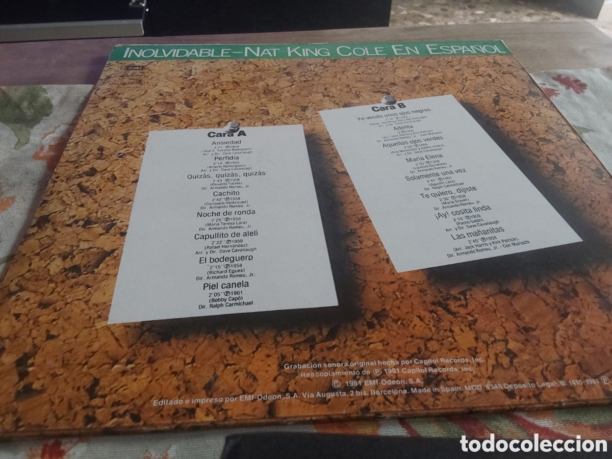 Discos de vinilo: VINILO NAT KING COLE - Foto 1