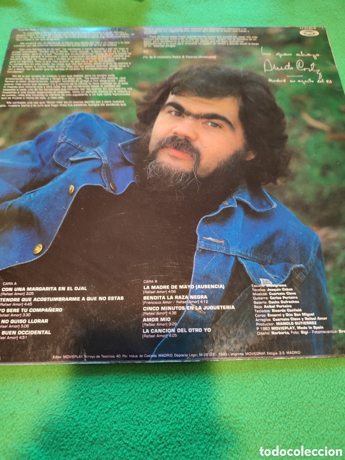 Discos de vinilo: Rafael Amor - 10 a&ntilde;os en Espa&ntilde;a - Foto 2