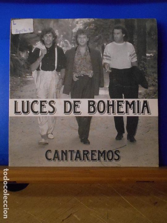Discos de vinilo: LUCES DE BOHEMIA - CANTAREMOS - SINGLE - - Foto 1