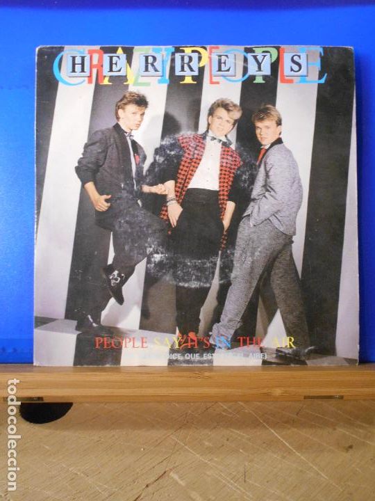 Discos de vinilo: herreys crazy people single - Foto 1