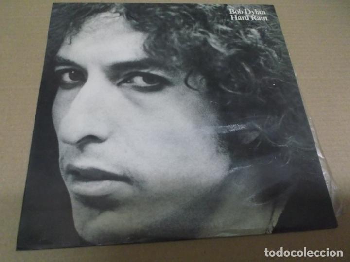 Discos de vinilo: BOB DYLAN (LP) HARD RAIN A&Ntilde;O &ndash; 1976 - Foto 1