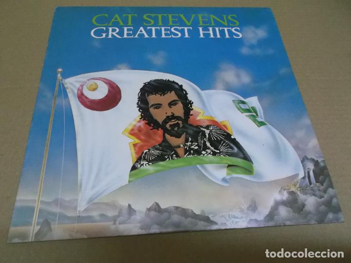 Discos de vinilo: CAT STEVENS (LP) GREATEST HITS A&Ntilde;O &ndash; 1975-1983 - Foto 1