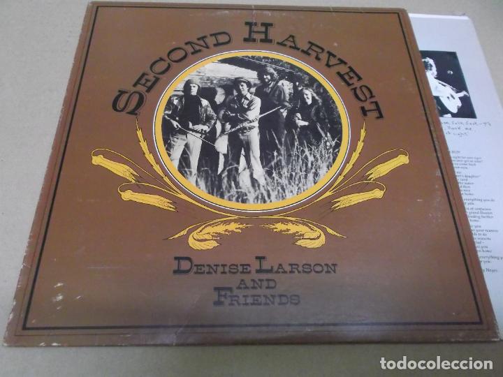 Vinyl records: DENISE LARSON AND FRIENDS (LP) SECOND HARVEST A&Ntilde;O &ndash; 1979 &ndash; EDICION CANADA &ndash; ENCARTE CON LETRAS